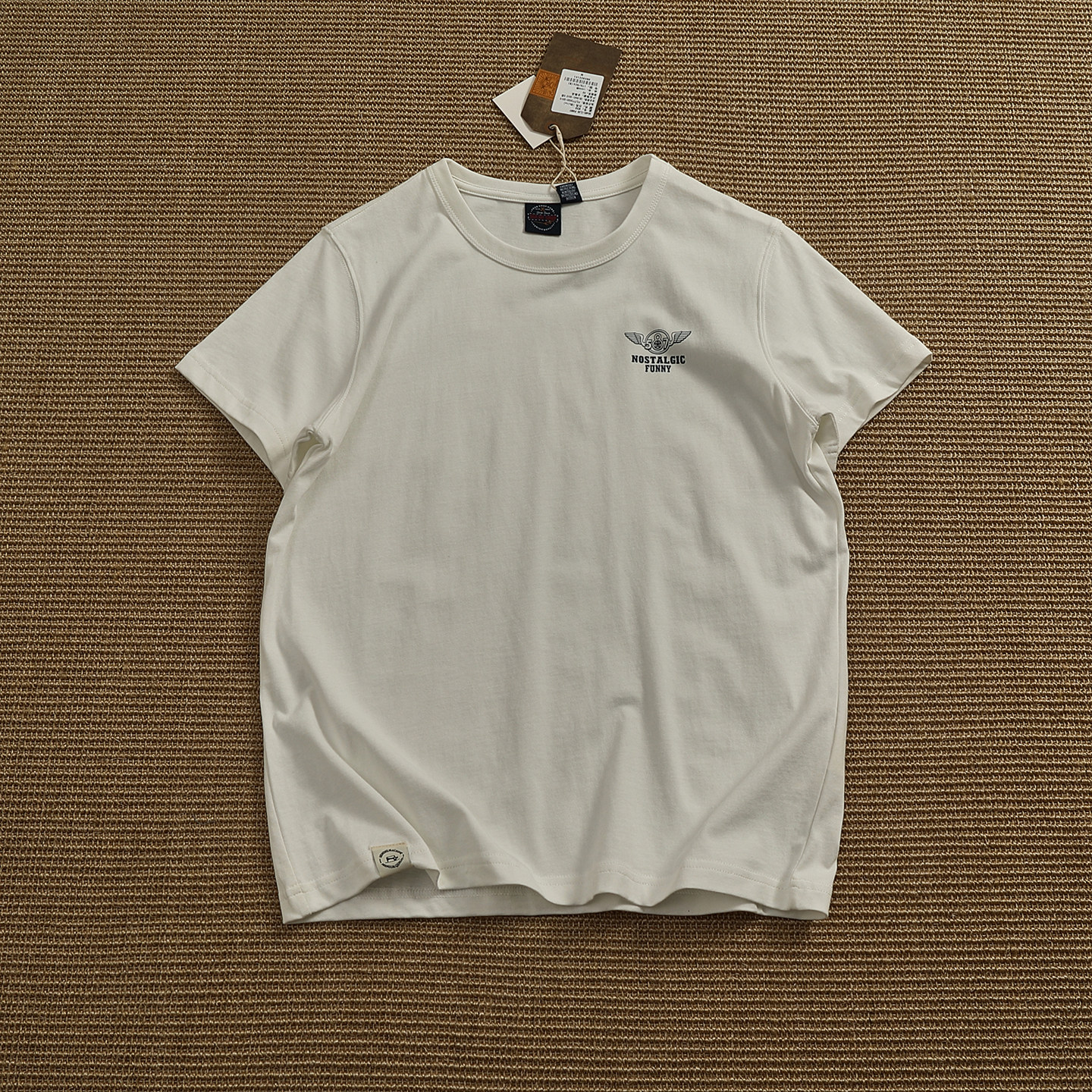 Summer Vintage Heavyweight Sim - Undershirt Crew Neck ulasan dan harga