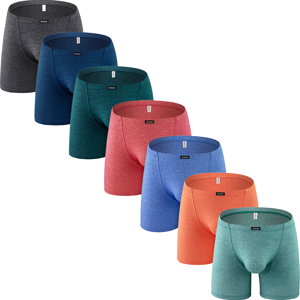 iKingsky Men's Long Leg Boxer  - Long Leg Trunk Men ulasan dan harga