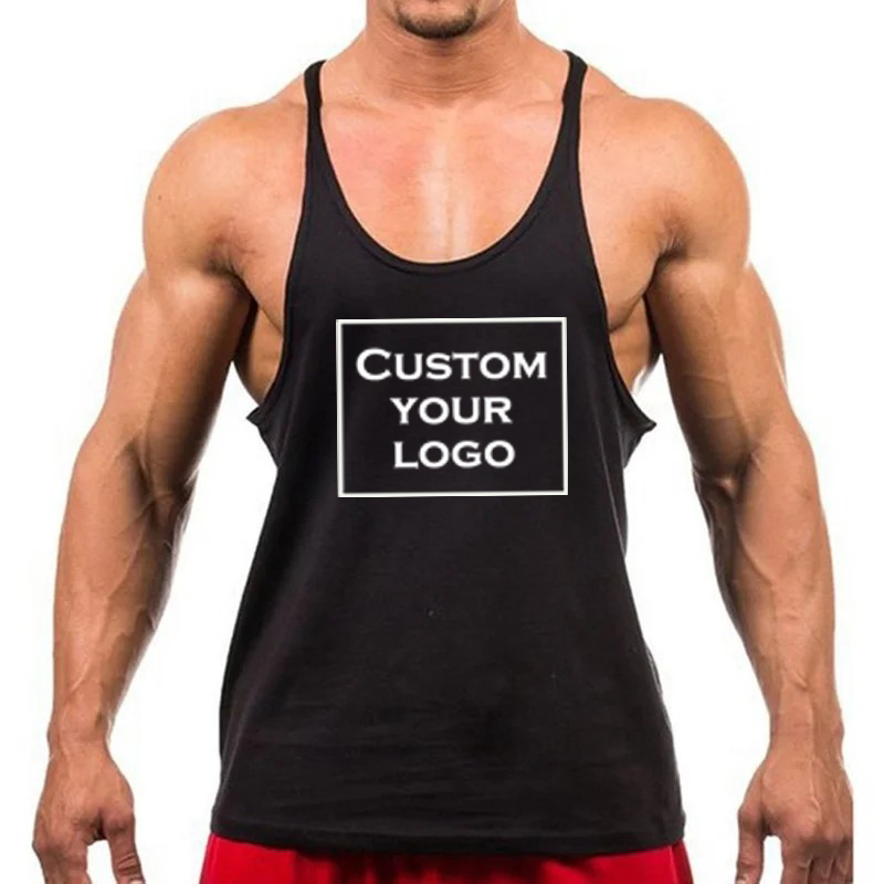 DIY Men's Fitness Vest Workout - Suspender Tank Top ulasan dan harga