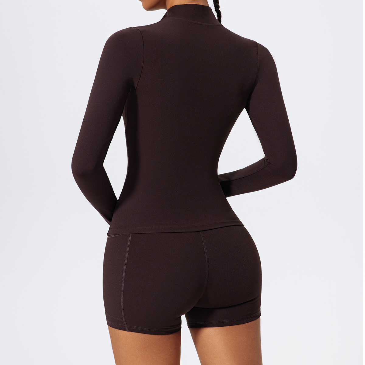 Hearuisavy Gym Half Zipper Hig - Compression Long Pant ulasan dan harga