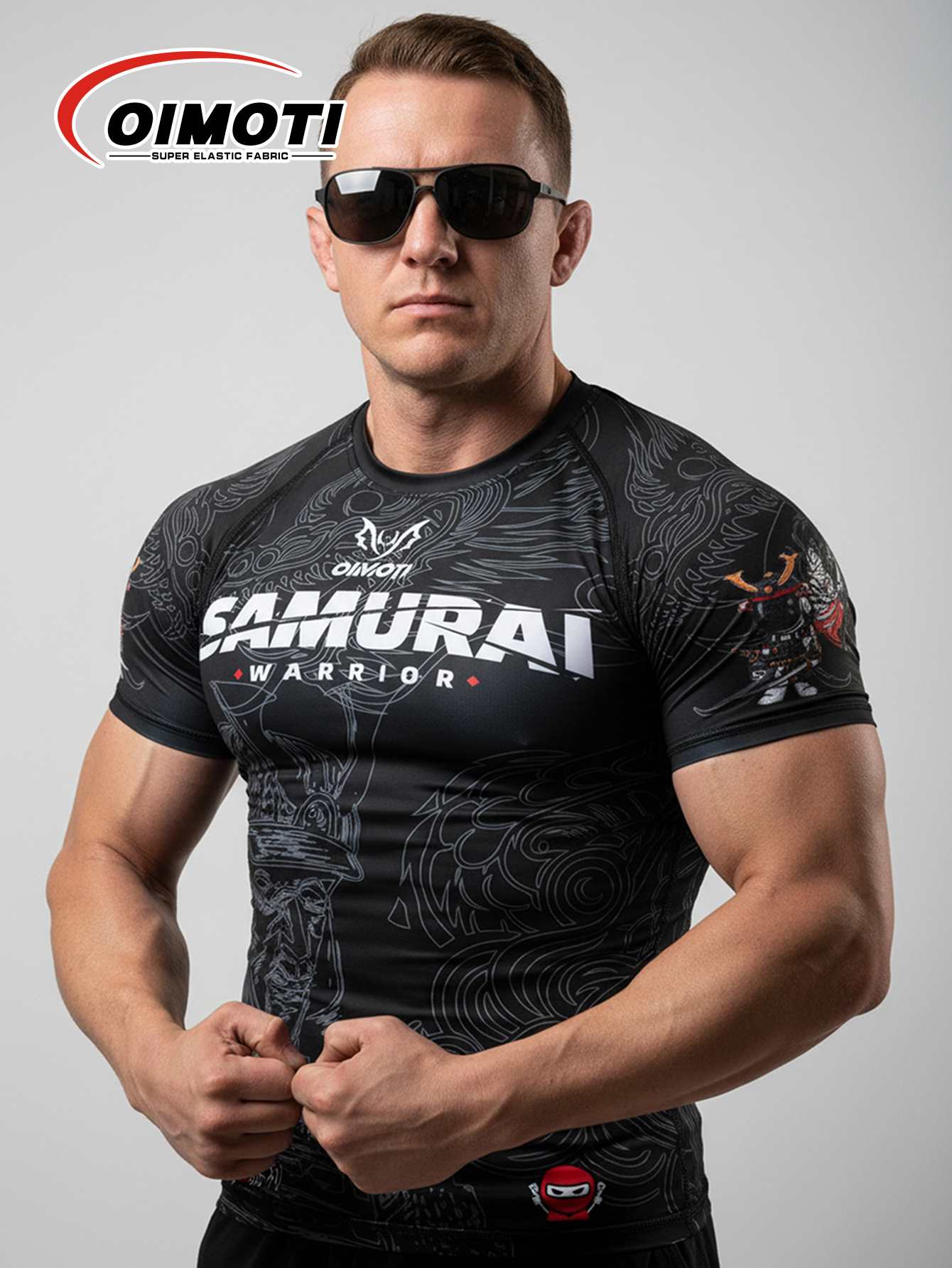 Men's Quick Drying Compression - T Shirt Tight Fit ulasan dan harga