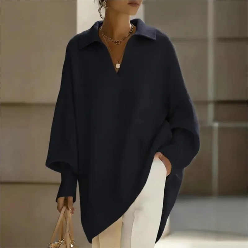 Women's Knitted Sweater Polo C - Thermal Long John ulasan dan harga
