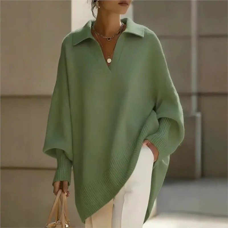 Women's Knitted Sweater Polo C - Thermal Long John ulasan dan harga