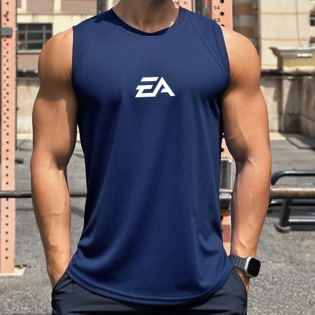 Summer New Trend Men's Pullove - Sleeveless Undershirt ulasan dan harga