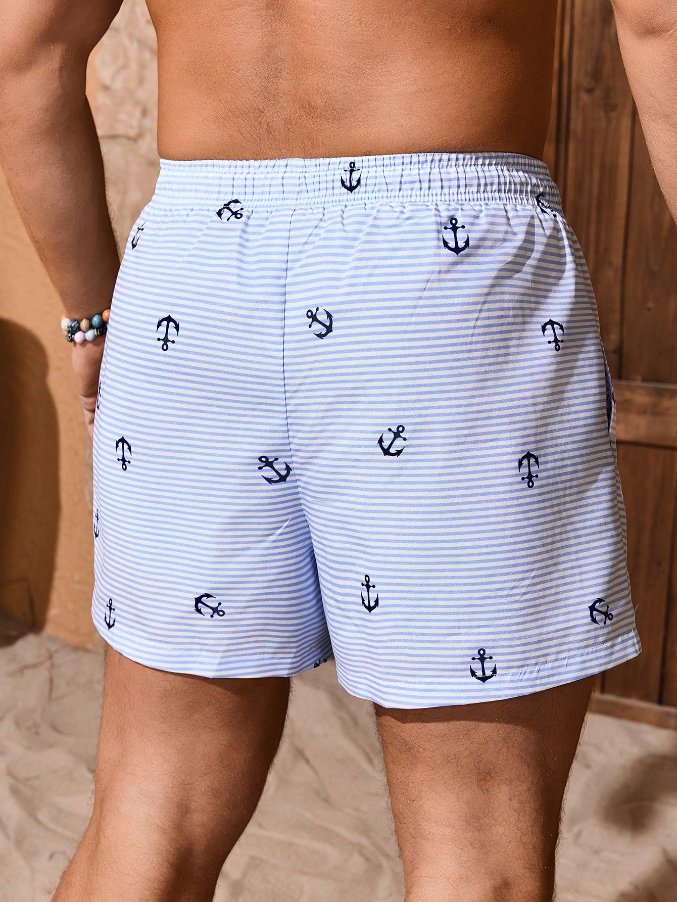 Men's Swimming Trunks Drawstri - Bamboo Fiber Trunk ulasan dan harga