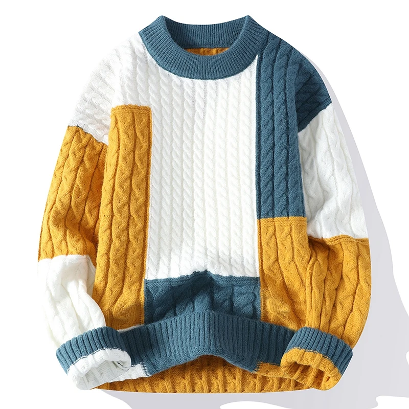 Color Block Sweater for Man Ch - Thermal Long John ulasan dan harga
