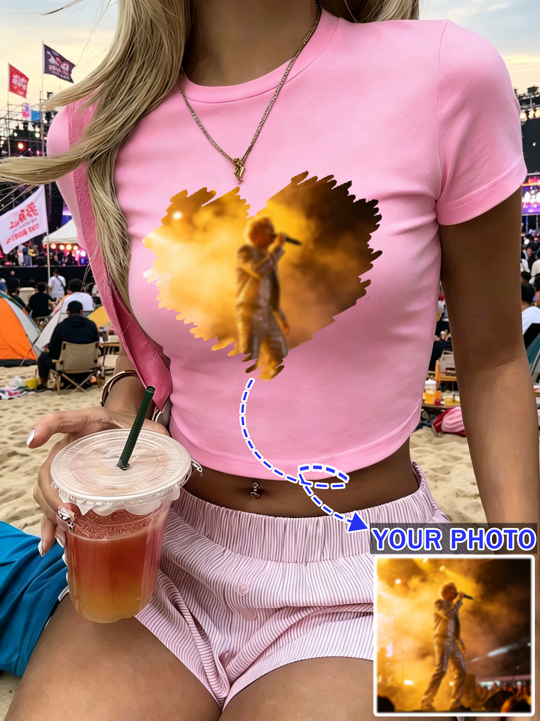 Personalized Custom Women's Ch - T Shirt Tight Fit ulasan dan harga