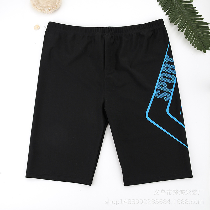 Blue quick-dry swim trunks for - Long Leg Trunk Men ulasan dan harga