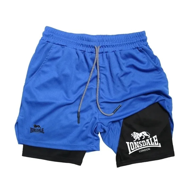Summer Harajuku 2-in-1 Running - Compression Shorts Athletes ulasan dan harga