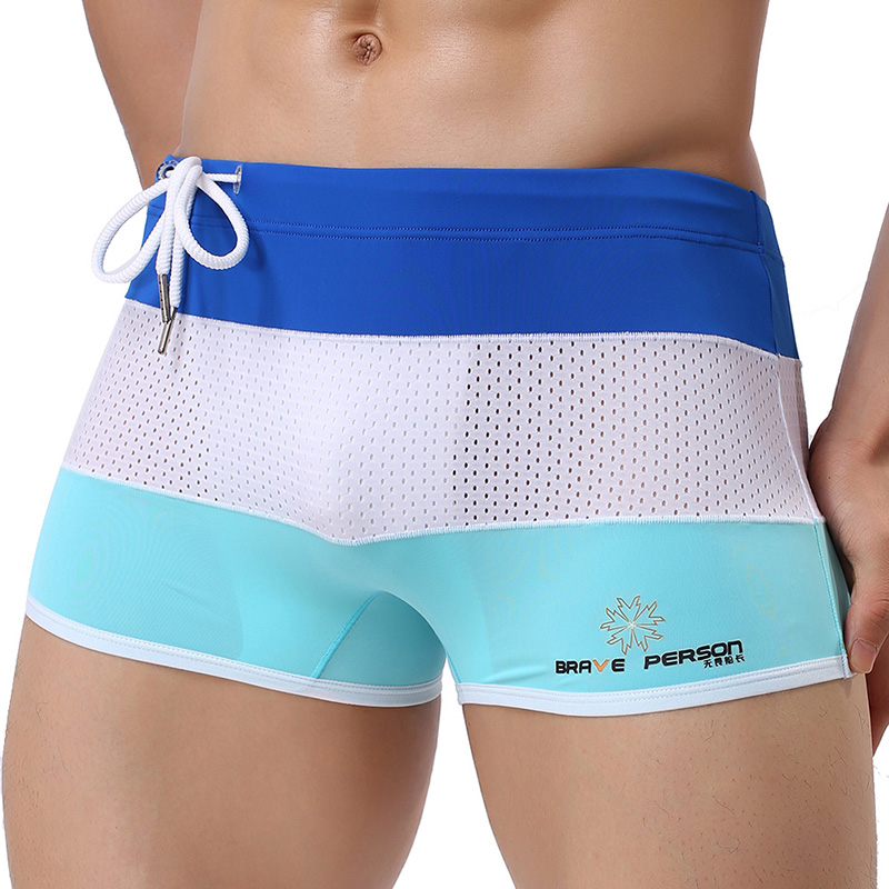 Men's 2026 Mesh Patchwork Boxe - Mesh Sport Boxer ulasan dan harga