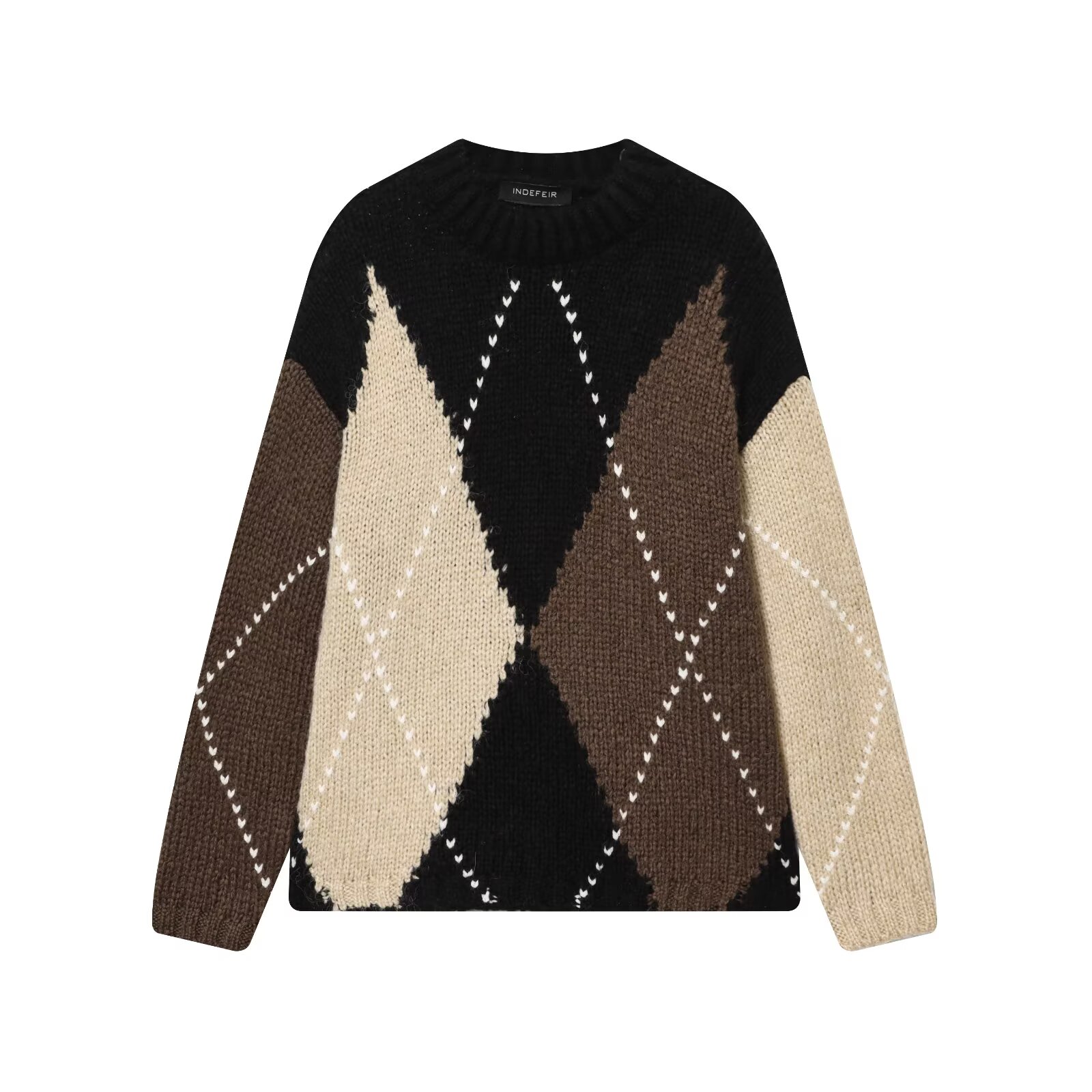 KONDALA Vintage Plaid Knit Swe - Thermal Long John ulasan dan harga