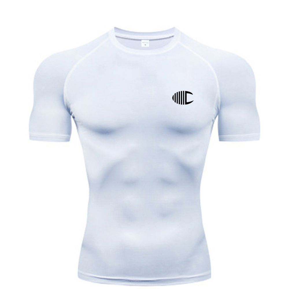 Printed Men's Tight T-Shirt Ru - T Shirt Tight Fit ulasan dan harga