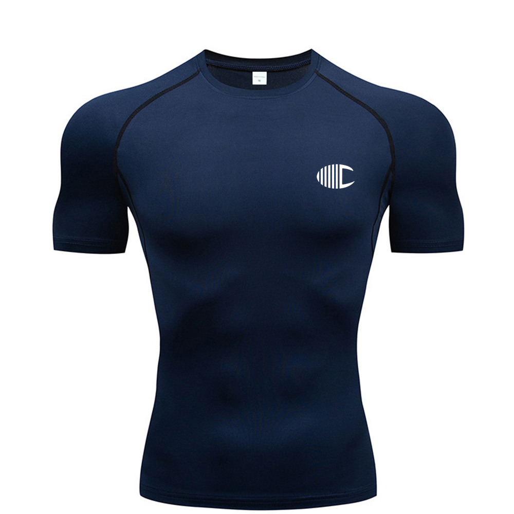 Printed Men's Tight T-Shirt Ru - T Shirt Tight Fit ulasan dan harga