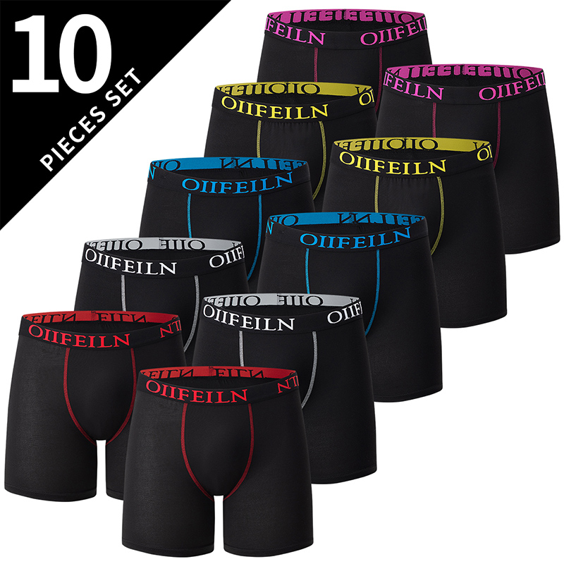 5 /10 Pack Multi Color Men Cas - Multi Pack Underwear ulasan dan harga