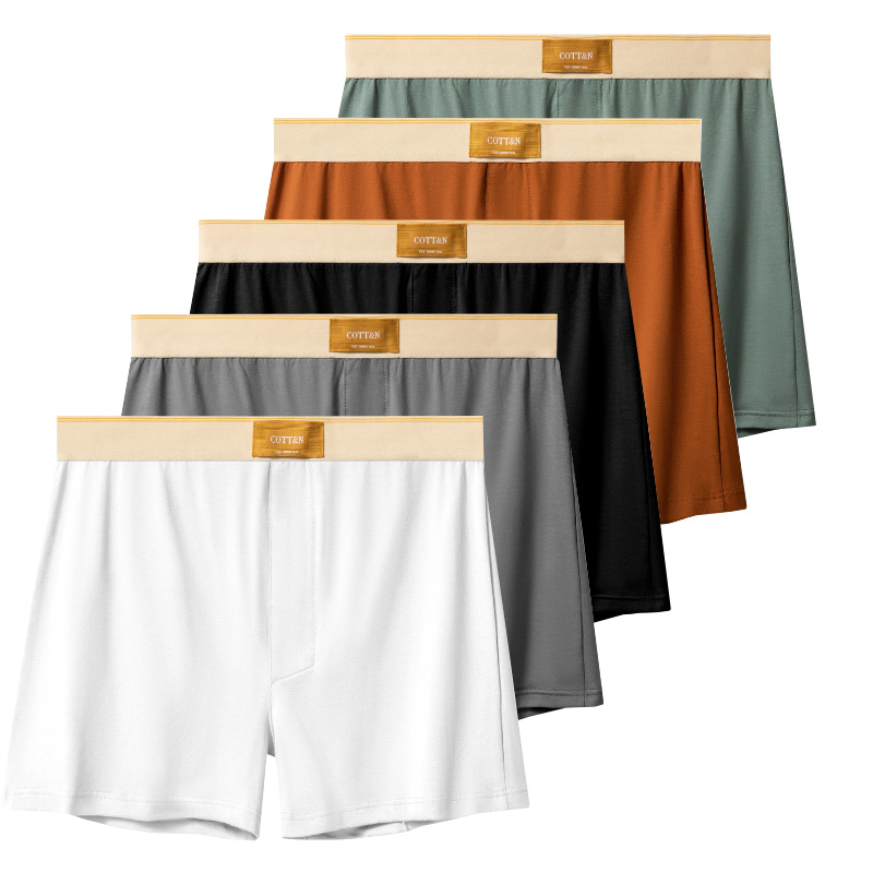 4pcs Male Arrow Pants Men Cott - Boxer Brief Pack Cotton ulasan dan harga