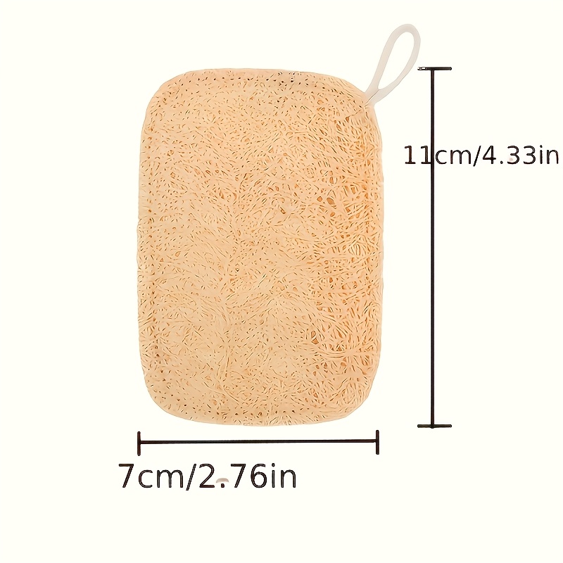 6pcs Natural Loofah Exfoliatin - Bamboo Fiber Trunk ulasan dan harga