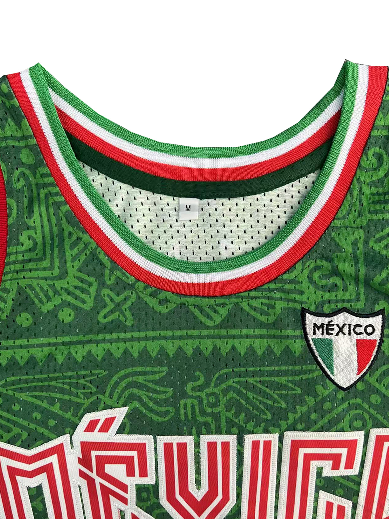 Mexico Embroidered Basketball  - Sleeveless Undershirt ulasan dan harga