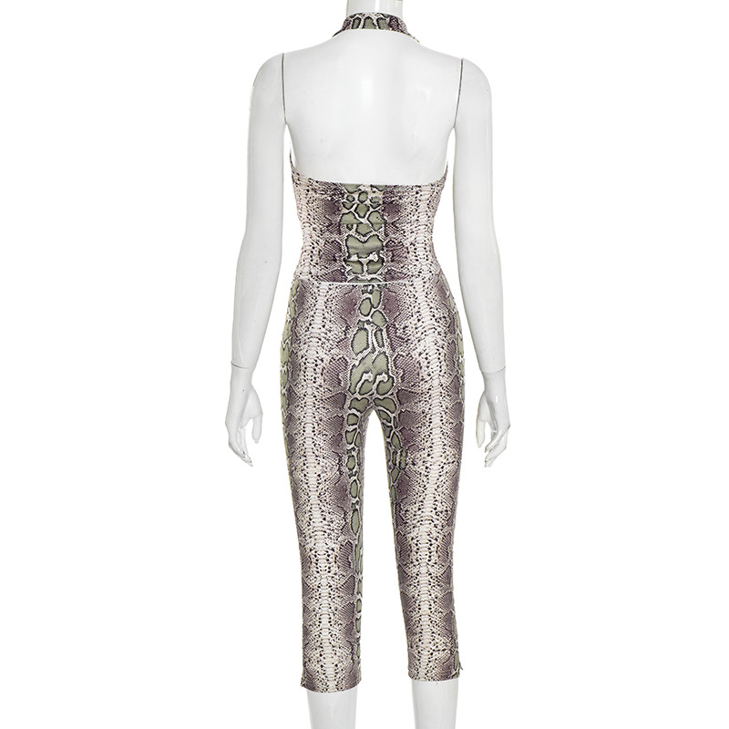 Serpentine Print Women Sexy 2  - Suspender Tank Top ulasan dan harga