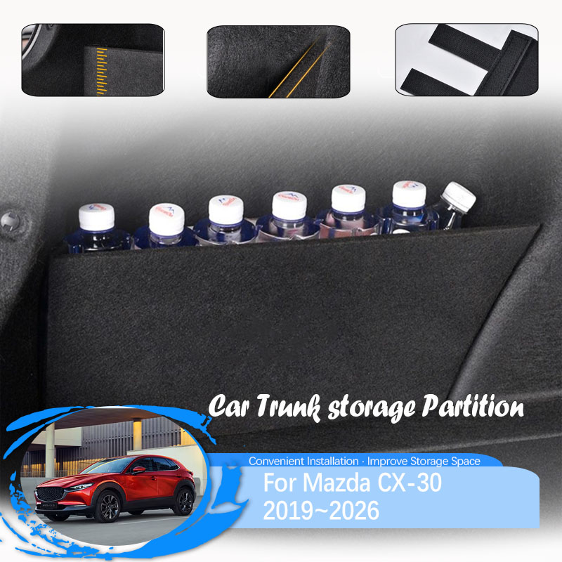 Car Rear Trunk Storage Partiti - Bamboo Fiber Trunk ulasan dan harga