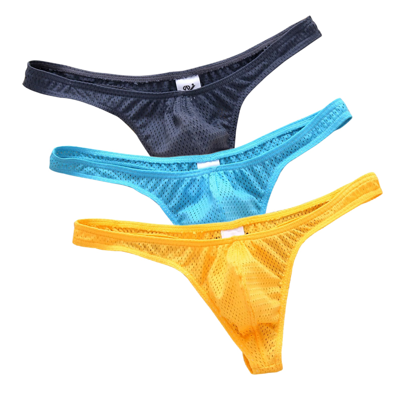 3PCS/Lot Men G-string And Thon - Multi Pack Underwear ulasan dan harga
