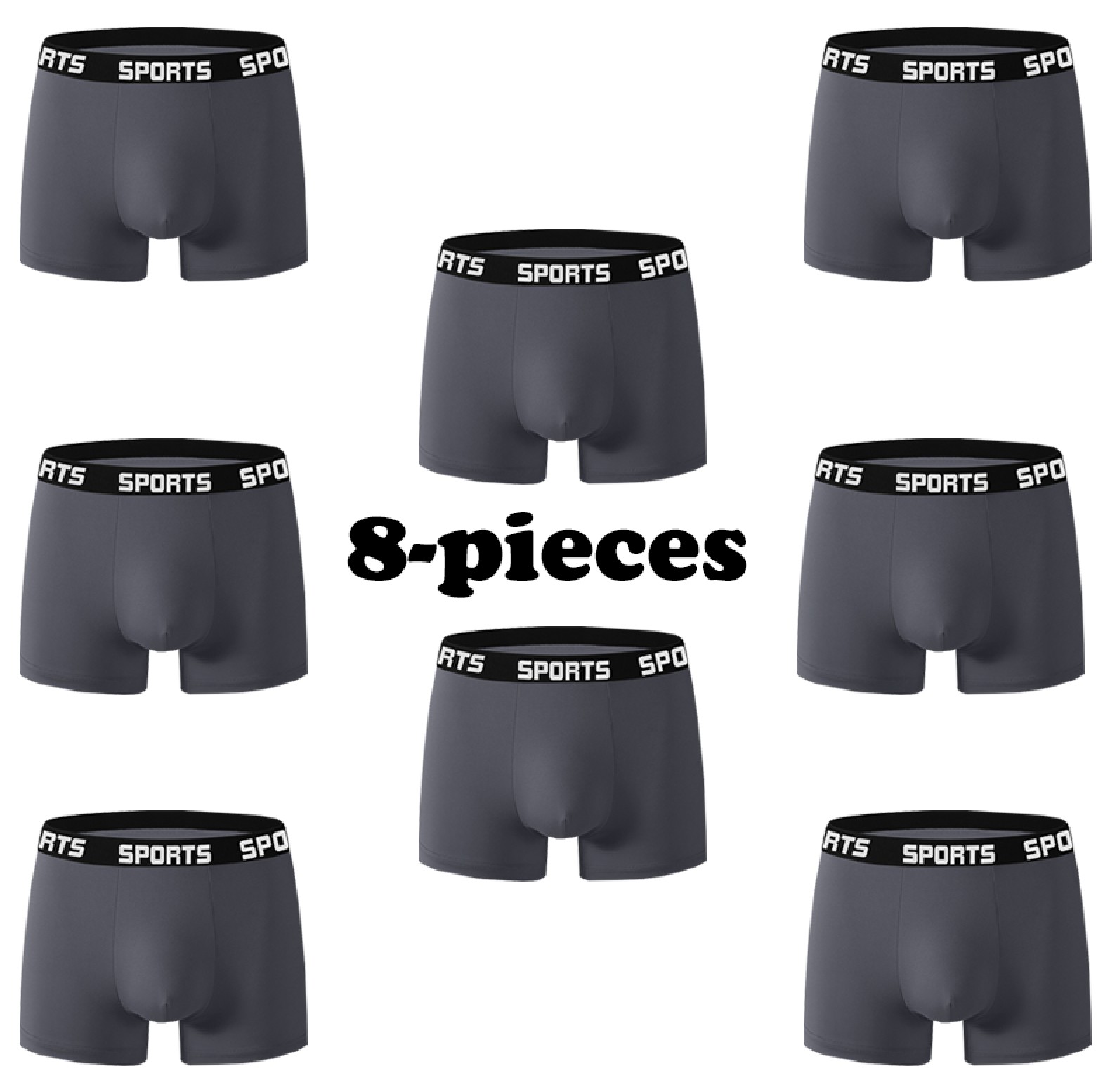 Supreme Comfort 8-Pack Men's S - Performance Boxer Sport ulasan dan harga