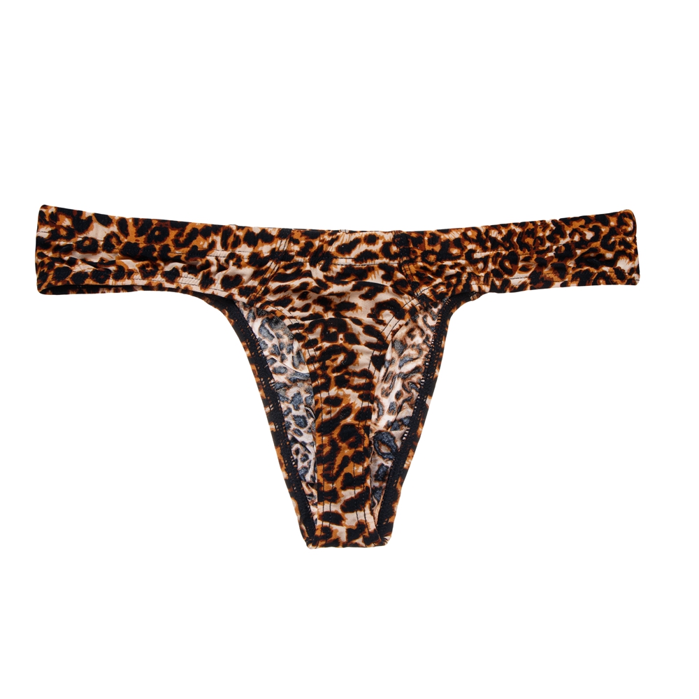 4PCS/Lot Leopard Sexy Men Biki - Multi Pack Underwear ulasan dan harga