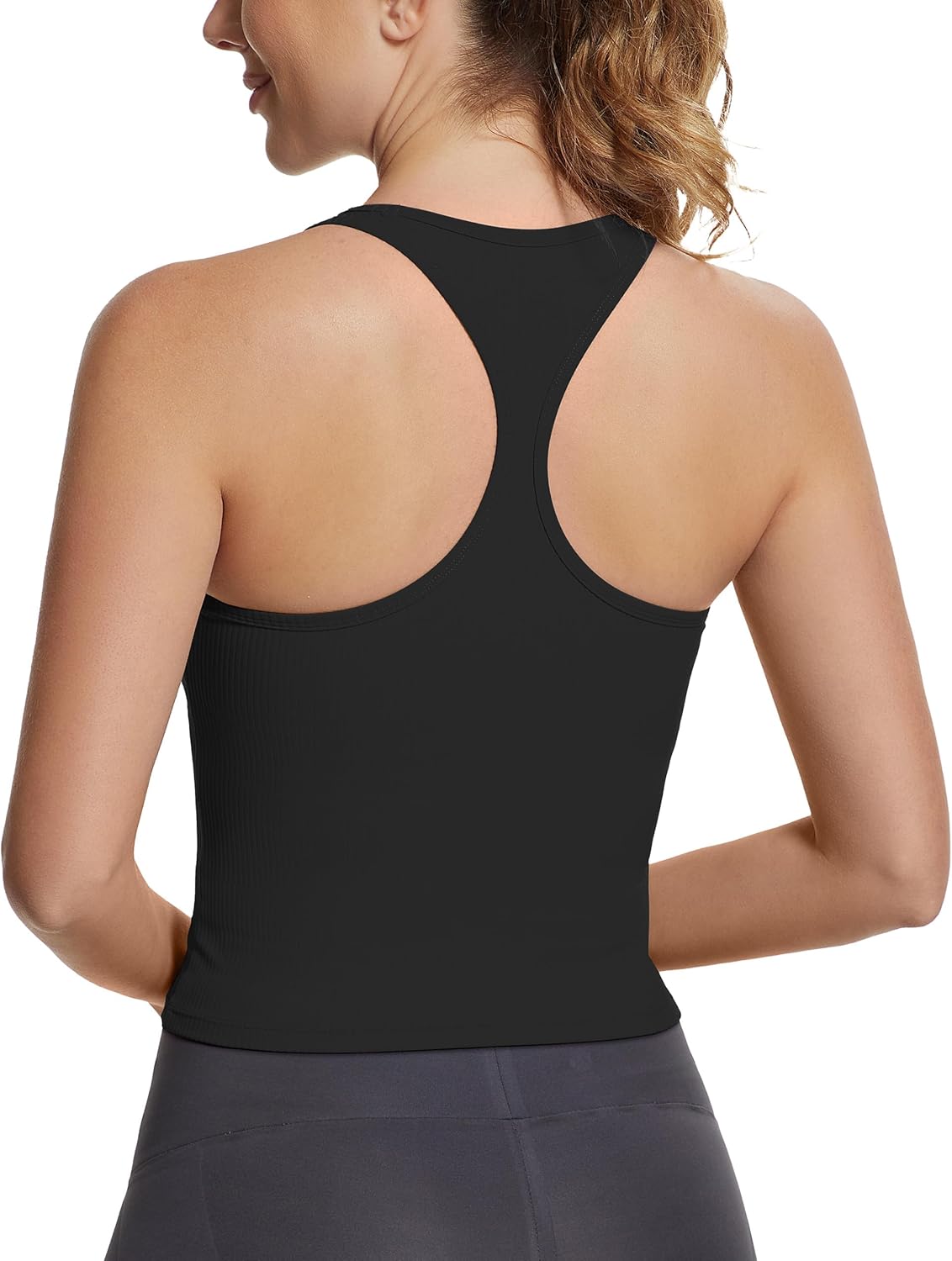 MathCat Ribbed Workout Tank To - Tank Top Ribbed ulasan dan harga