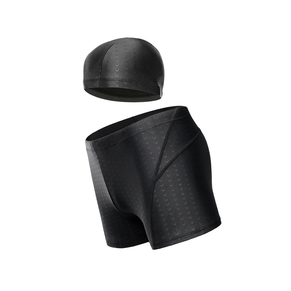 Men Swimming Suits Set Swimmin - Trunk Breathable Men ulasan dan harga