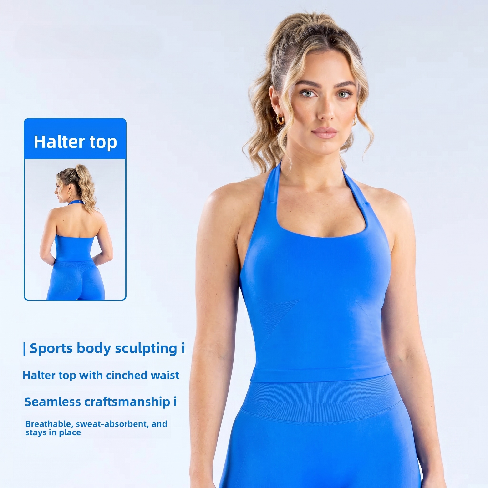DenyfFitness Halter Top Woman  - Suspender Tank Top ulasan dan harga