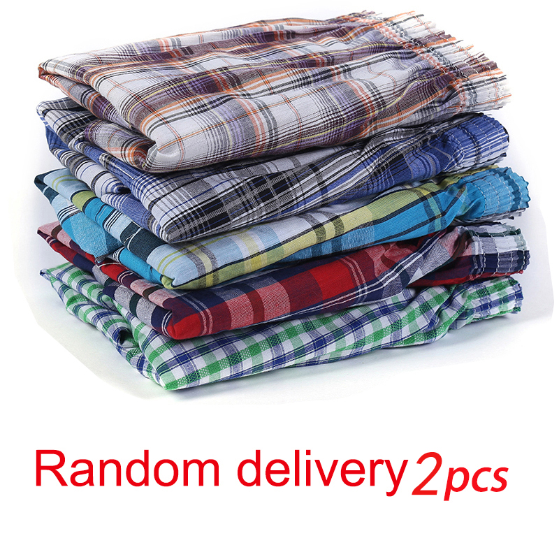 2 Pcs/Lot Men's Boxer Briefs 1 - Boxer Brief Pack Cotton ulasan dan harga