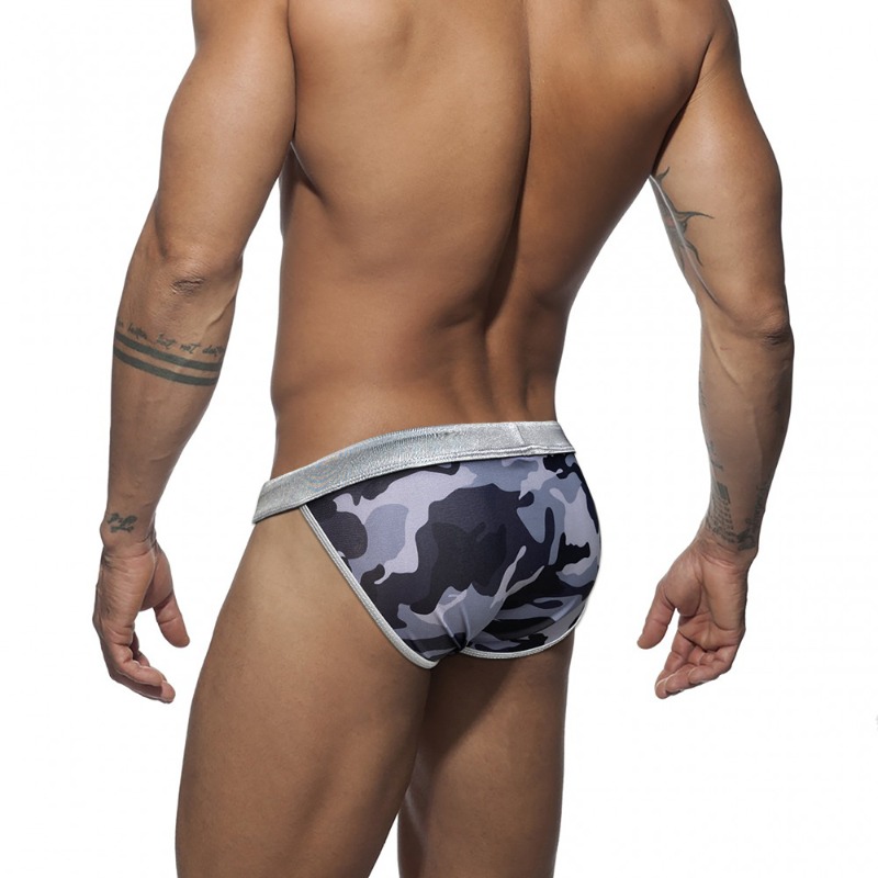 Sexy Mens Swim Briefs Camoufla - Trunk Breathable Men ulasan dan harga