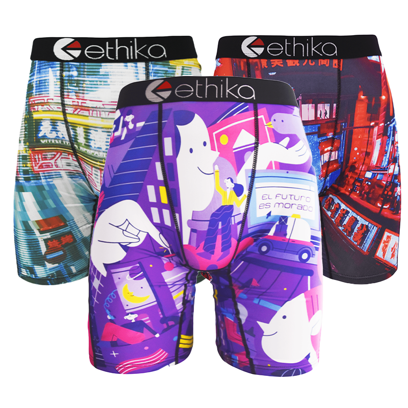 Drivers Special! Men's Graphen - Boxer Brief Pack Cotton ulasan dan harga