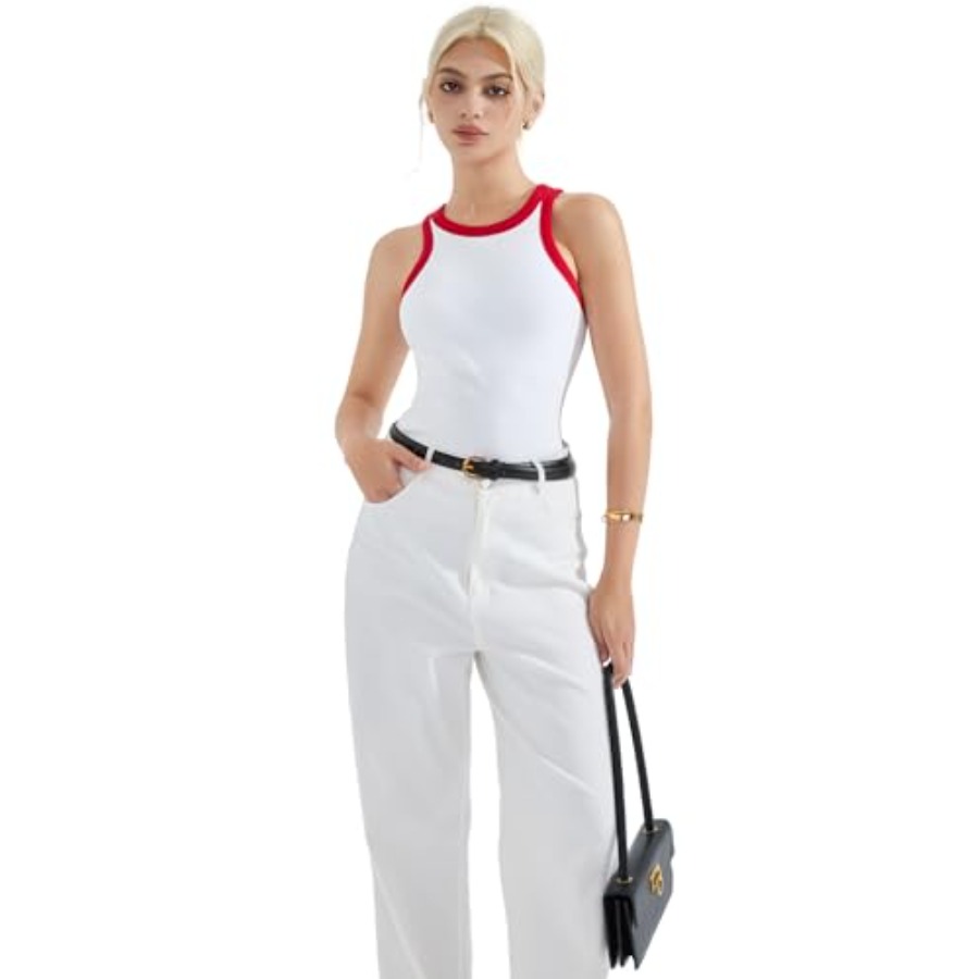 SUUKSESS Women Padded Cotton R - Tank Top Ribbed ulasan dan harga