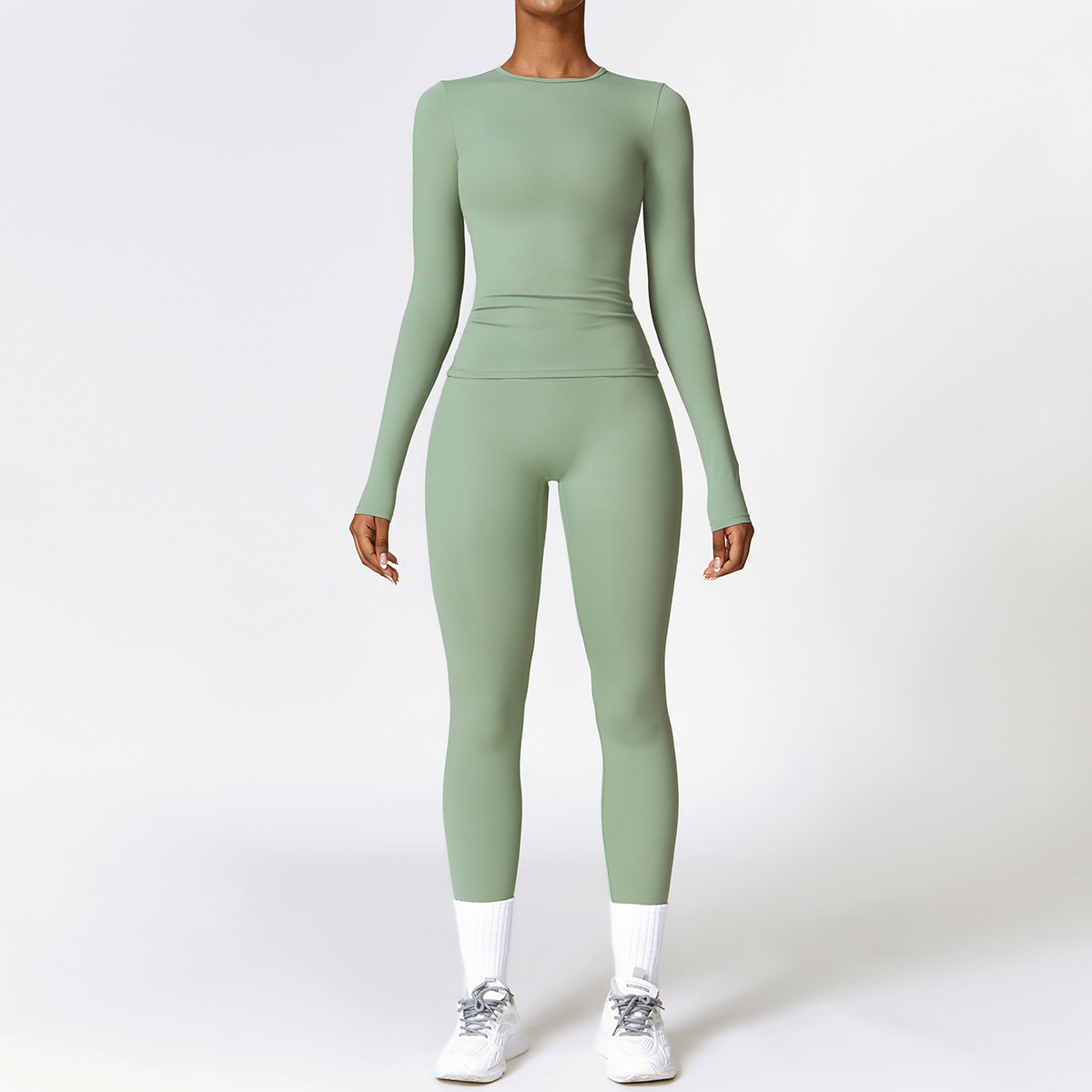 2/3PCS Yoga Set Women Workout  - Compression Long Pant ulasan dan harga