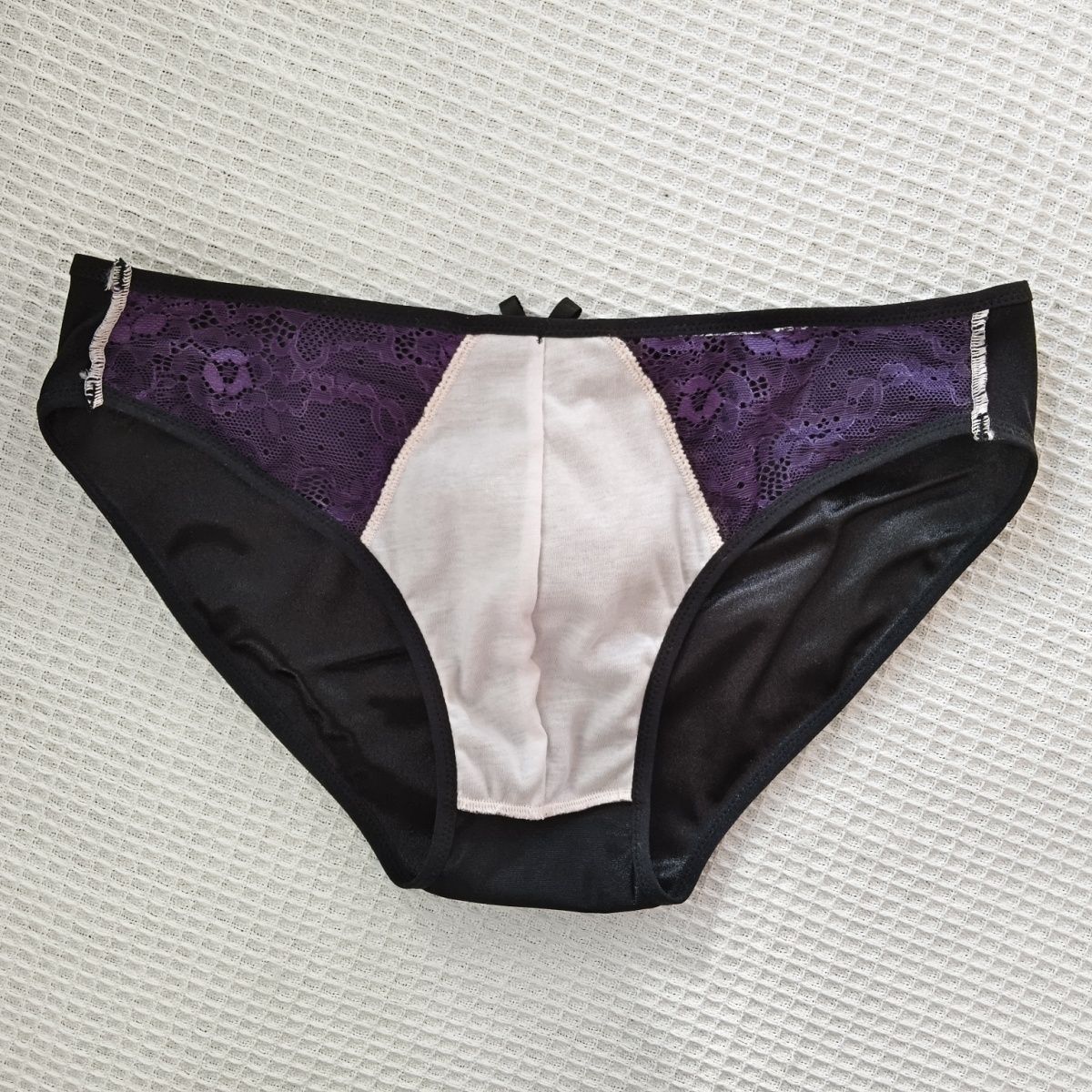Man's Santin Purple Lace Cotto - Boxer Brief Pack Cotton ulasan dan harga