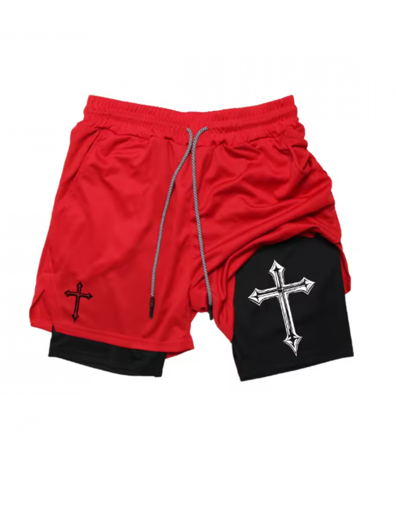 Men'S Christian Gym Athletic S - Compression Shorts Athletes ulasan dan harga