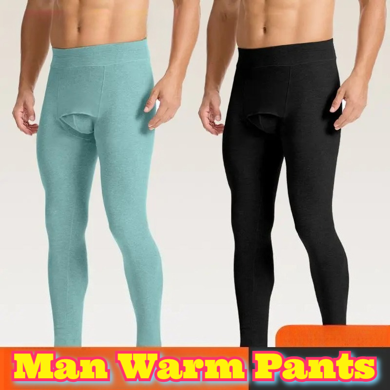 Men Trousers Thermal Pants Dou - Thermal Long John ulasan dan harga